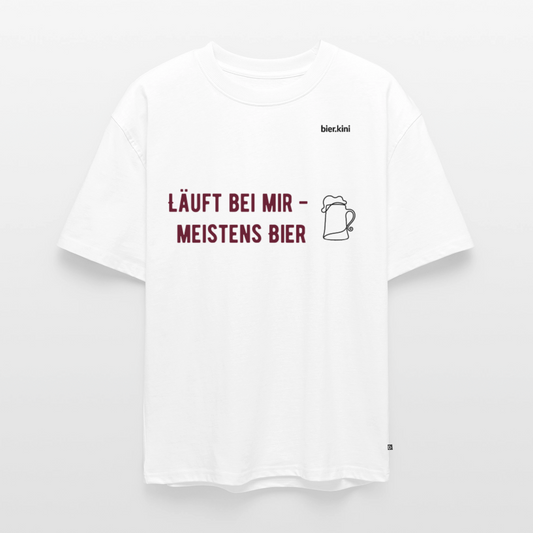 Unisex Oversized Bio T-Shirt - Weiß