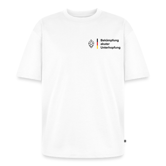 Unisex Oversized Bio T-Shirt - Weiß