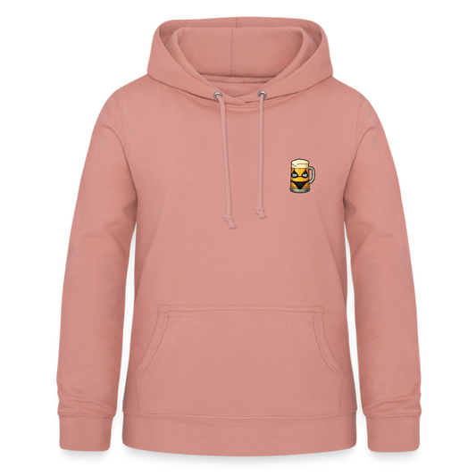 Bierglas - Frauen Hoodie - Altrosa