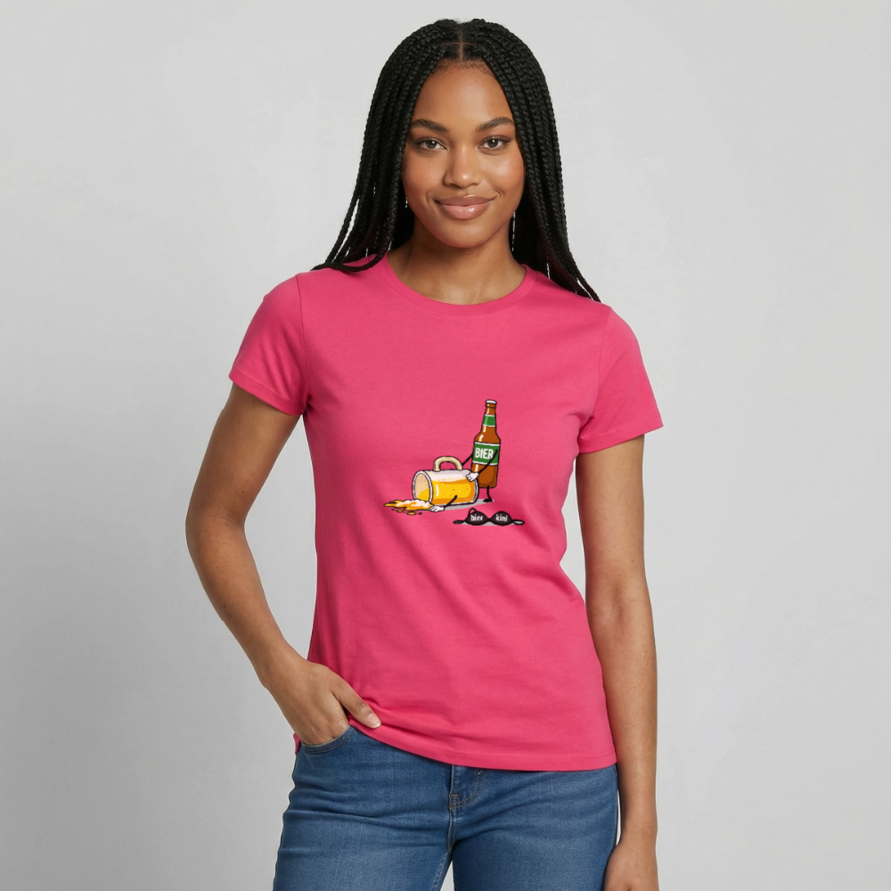 Bier & Bier - Frauen T-Shirt - Azalea