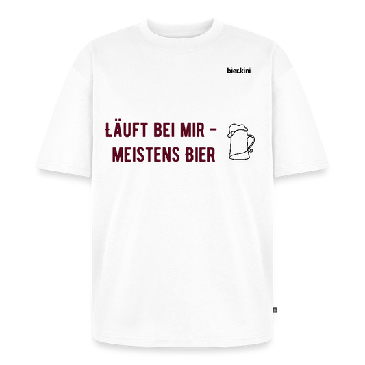Unisex Oversized Bio T-Shirt - Weiß