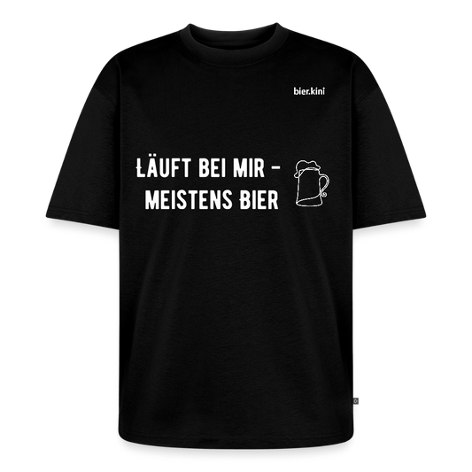 Unisex Oversized Bio T-Shirt - Schwarz