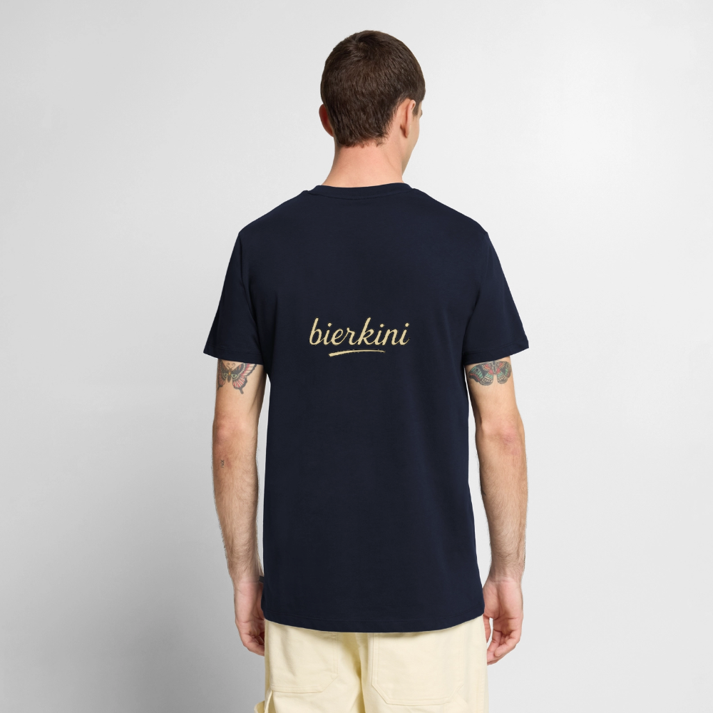 Männer Premium T-Shirt bier.kini - Navy