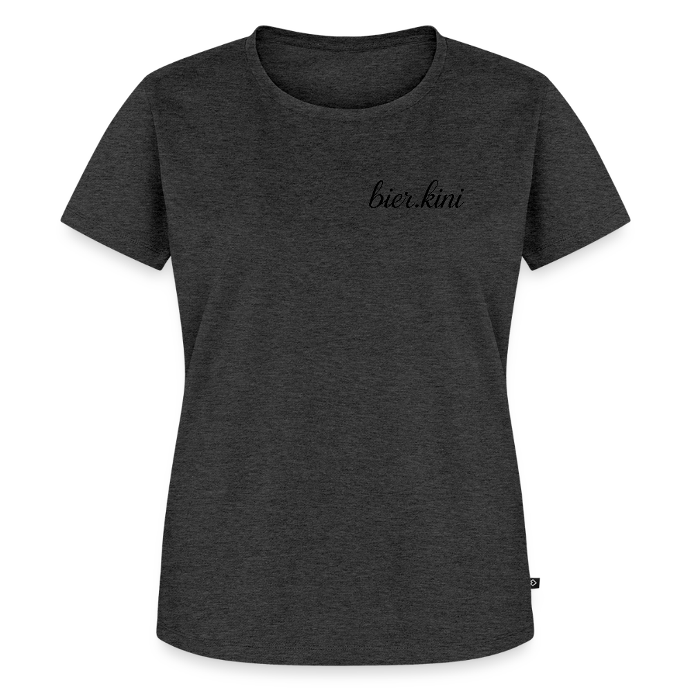 Frauen Premium T-Shirt - Anthrazit meliert