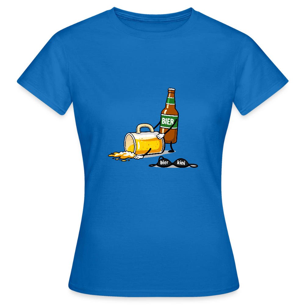 Bier & Bier - Frauen T-Shirt - Royalblau