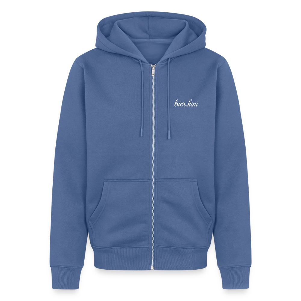 bier.kini Kapuzenjacke - Taubenblau