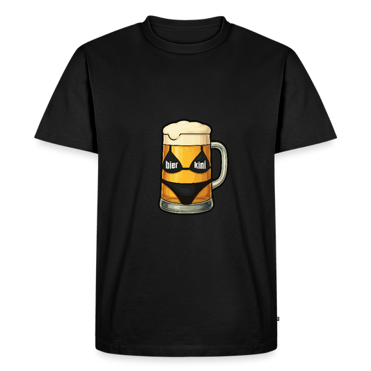 Männer Premium T-Shirt bier.kini - Schwarz