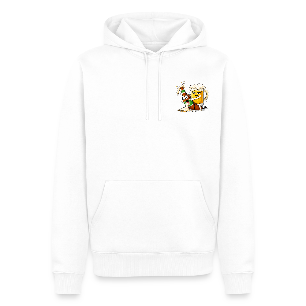 Bier X Bier - Männer Premium Hoodie - Weiß