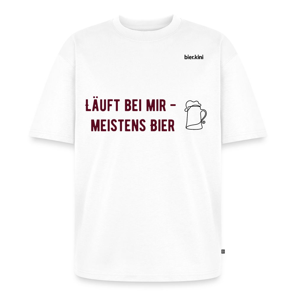 Unisex Oversized Bio T-Shirt - Weiß