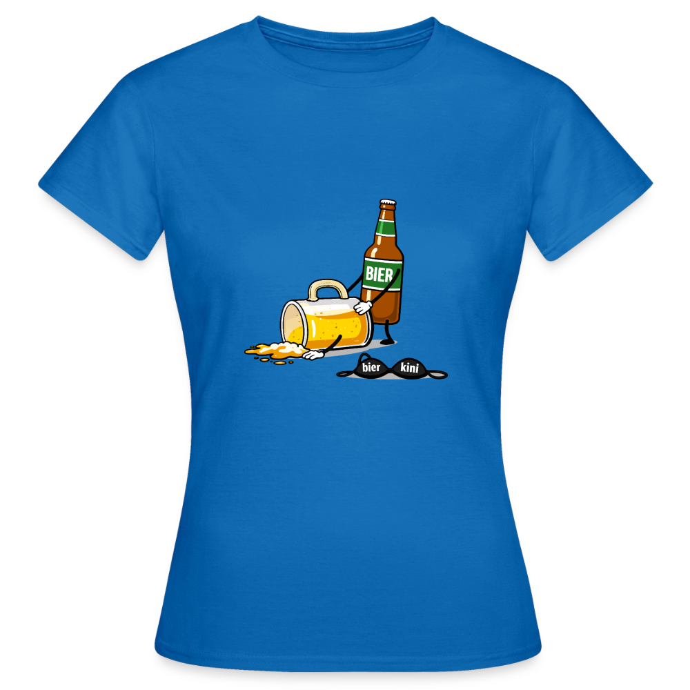 Bier & Bier - Frauen T-Shirt - Royalblau