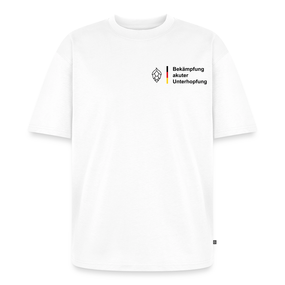 Unisex Oversized Bio T-Shirt - Weiß