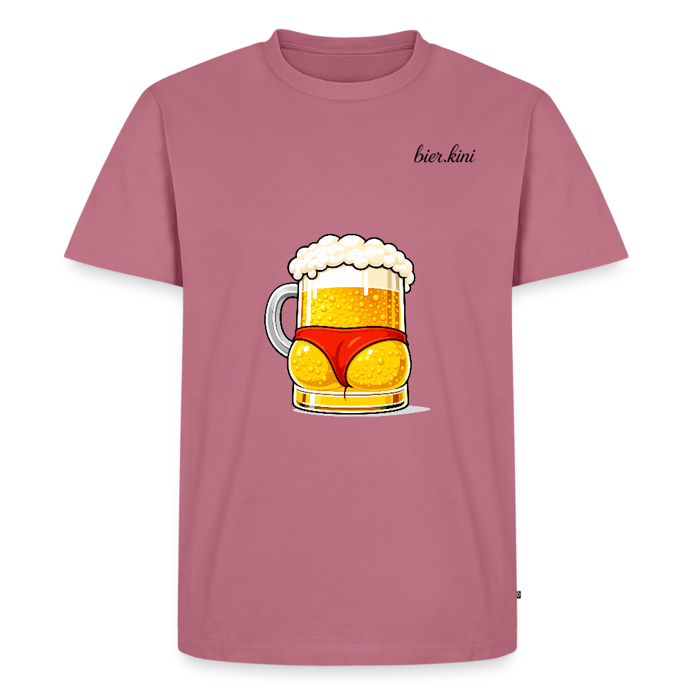 Bier Ärschli BIG - Männer Premium T-Shirt - Mauve