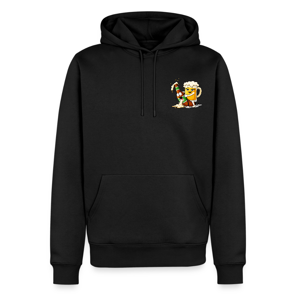 Bier X Bier - Männer Premium Hoodie - Schwarz