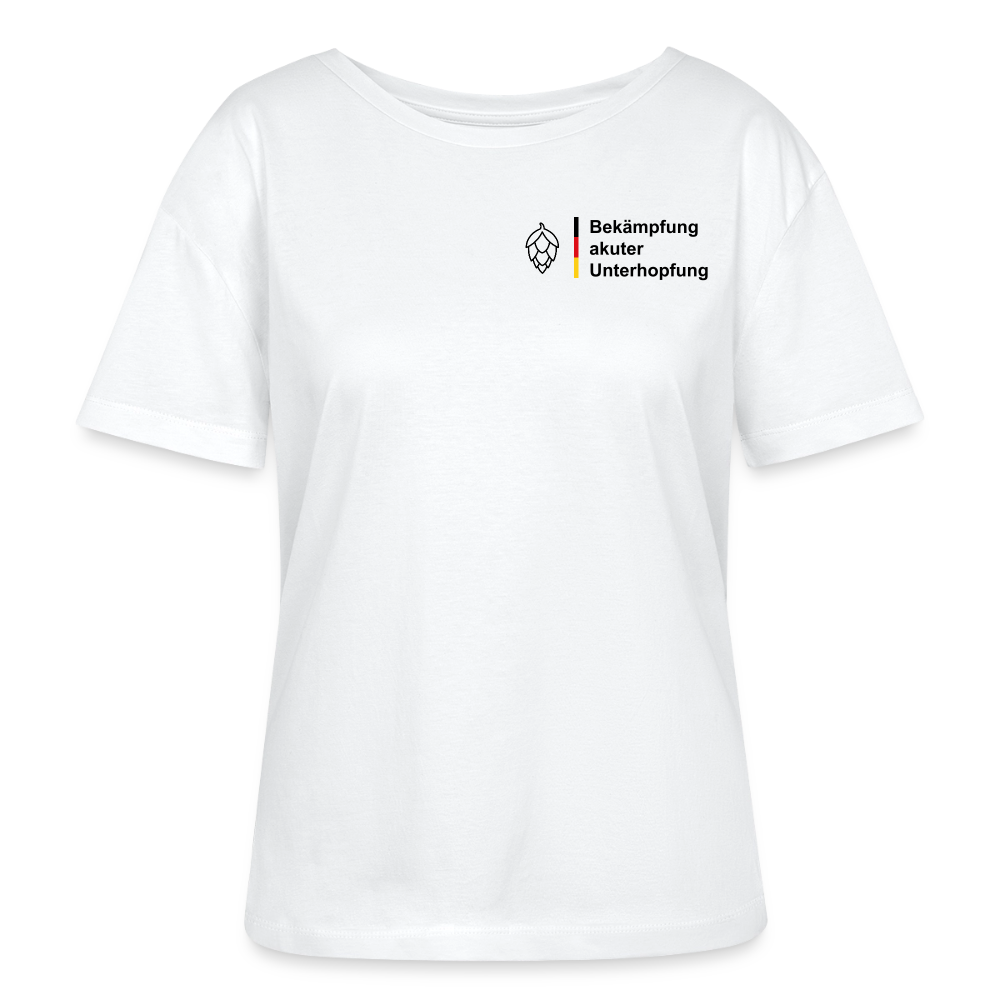 Frauen T-Shirt rundhals - Weiß