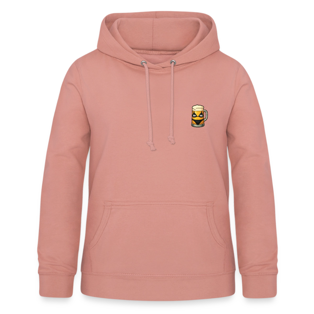 Bierglas - Frauen Hoodie - Altrosa
