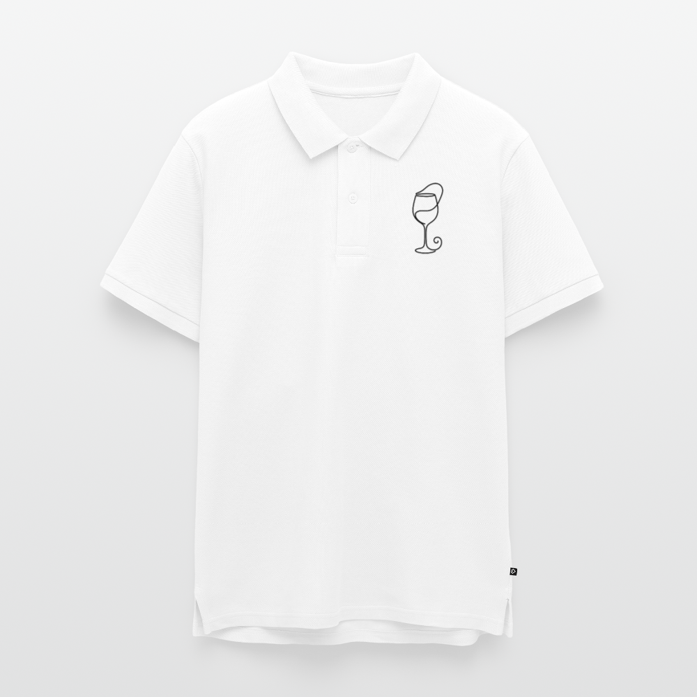 Männer Premium Polo Shirt - Weiß