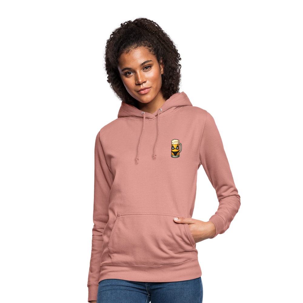 Bierglas - Frauen Hoodie - Altrosa
