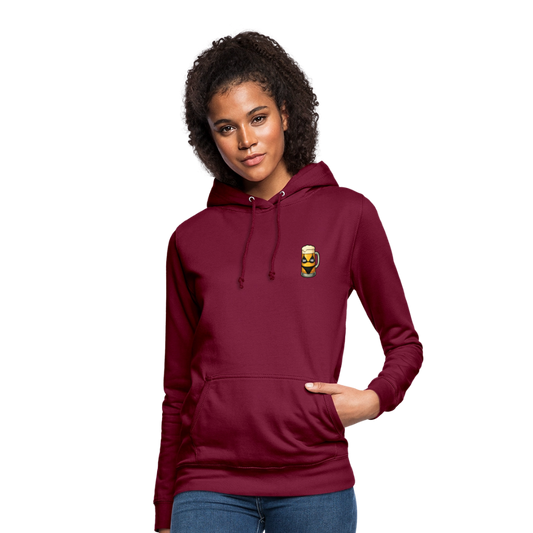 Bierglas - Frauen Hoodie - Bordeaux