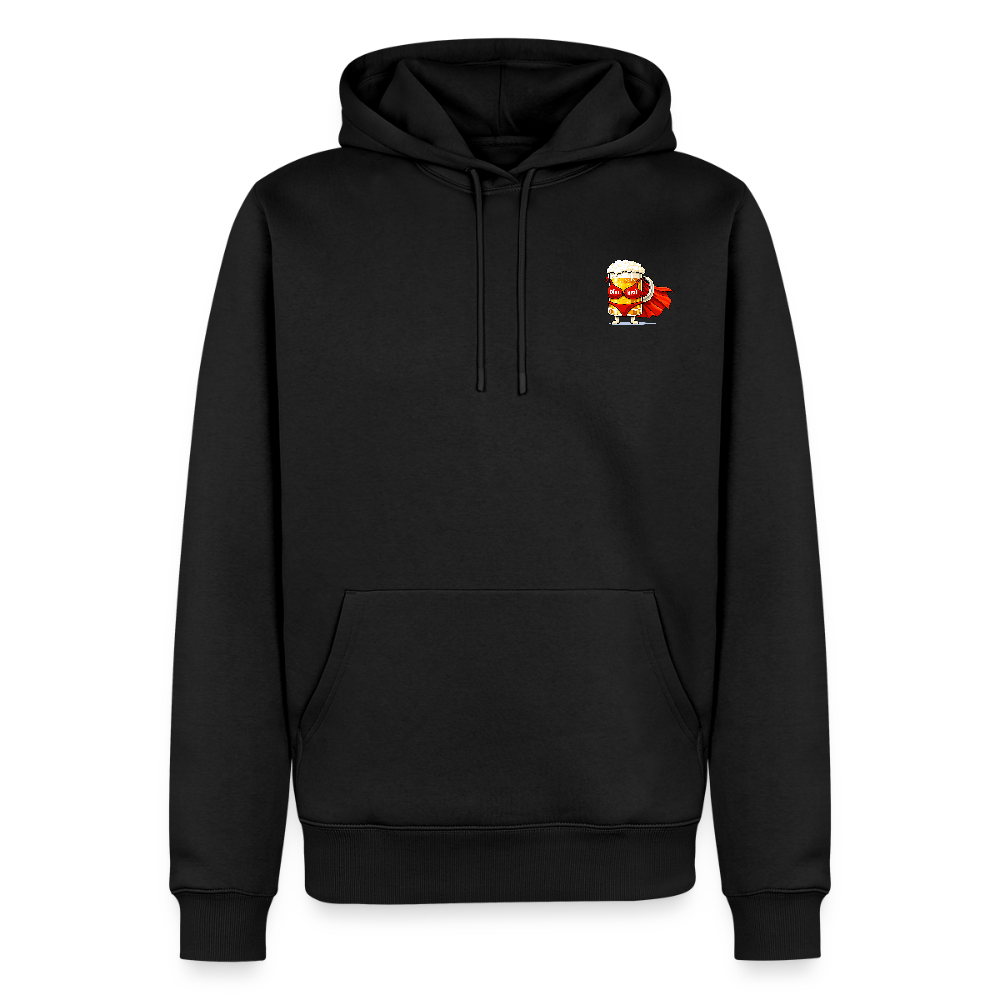 Bierhero - Männer Premium Hoodie - Schwarz