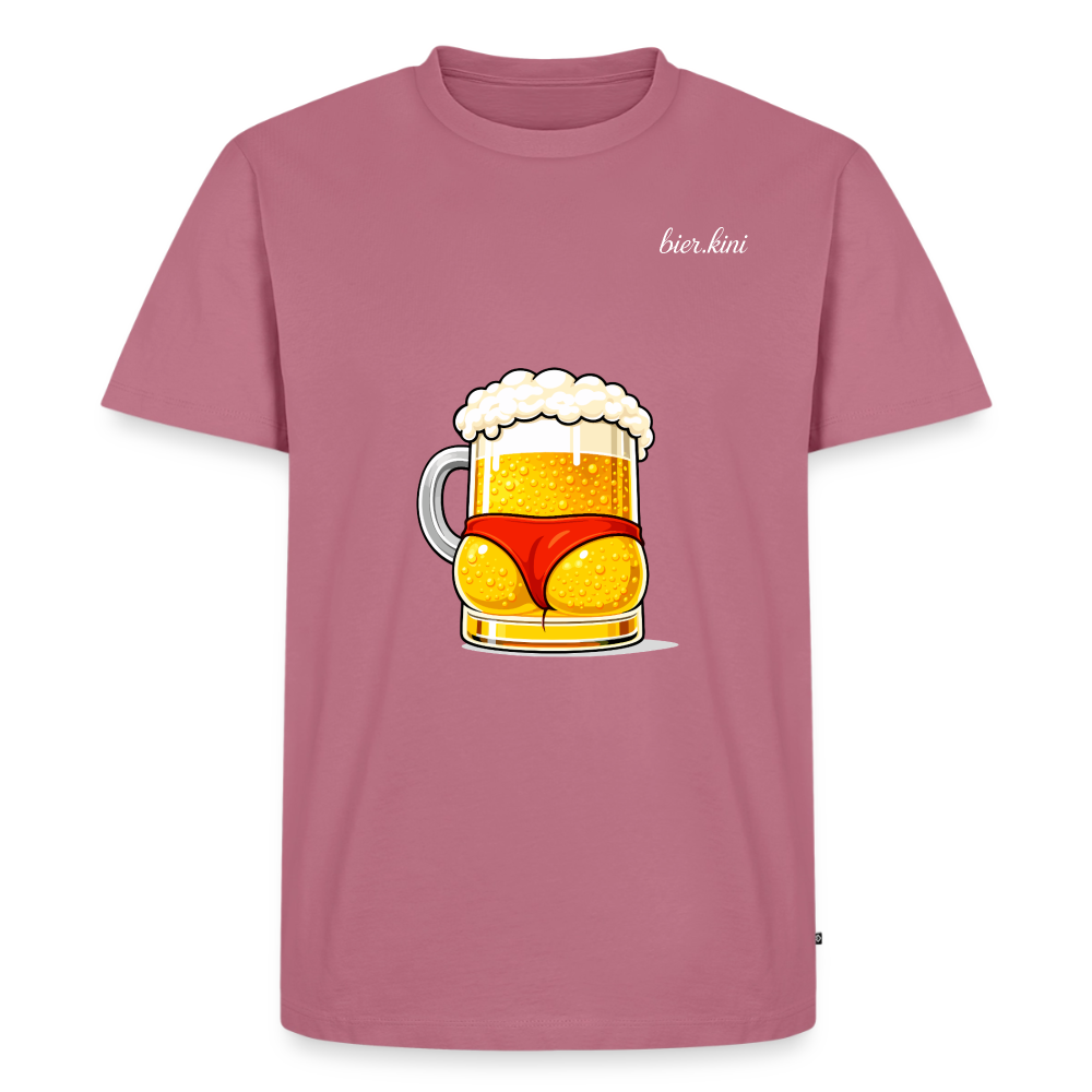 Bier-Arschli BIG - Männer Premium T-Shirt - Mauve