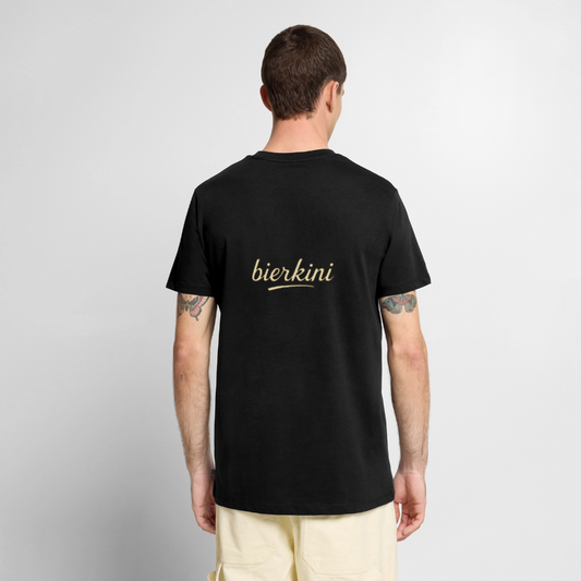 Männer Premium T-Shirt bier.kini - Schwarz
