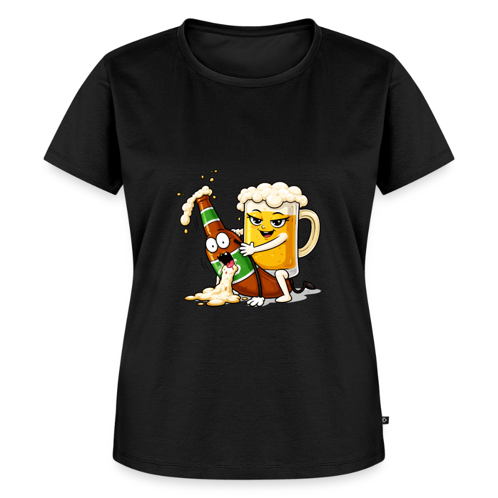 Frauen Premium T-Shirt - Schwarz