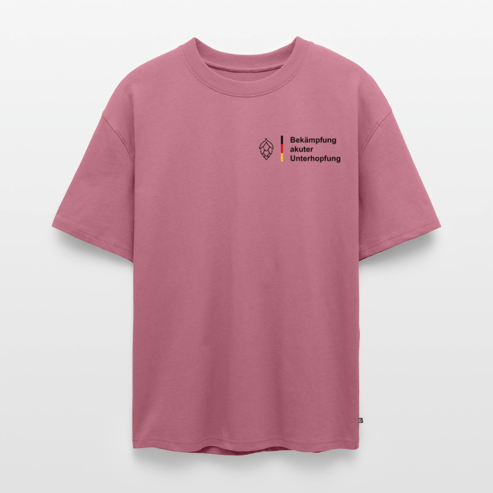 Unisex Oversized Bio T-Shirt - Mauve