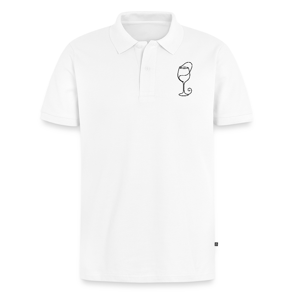 Männer Premium Polo Shirt - Weiß