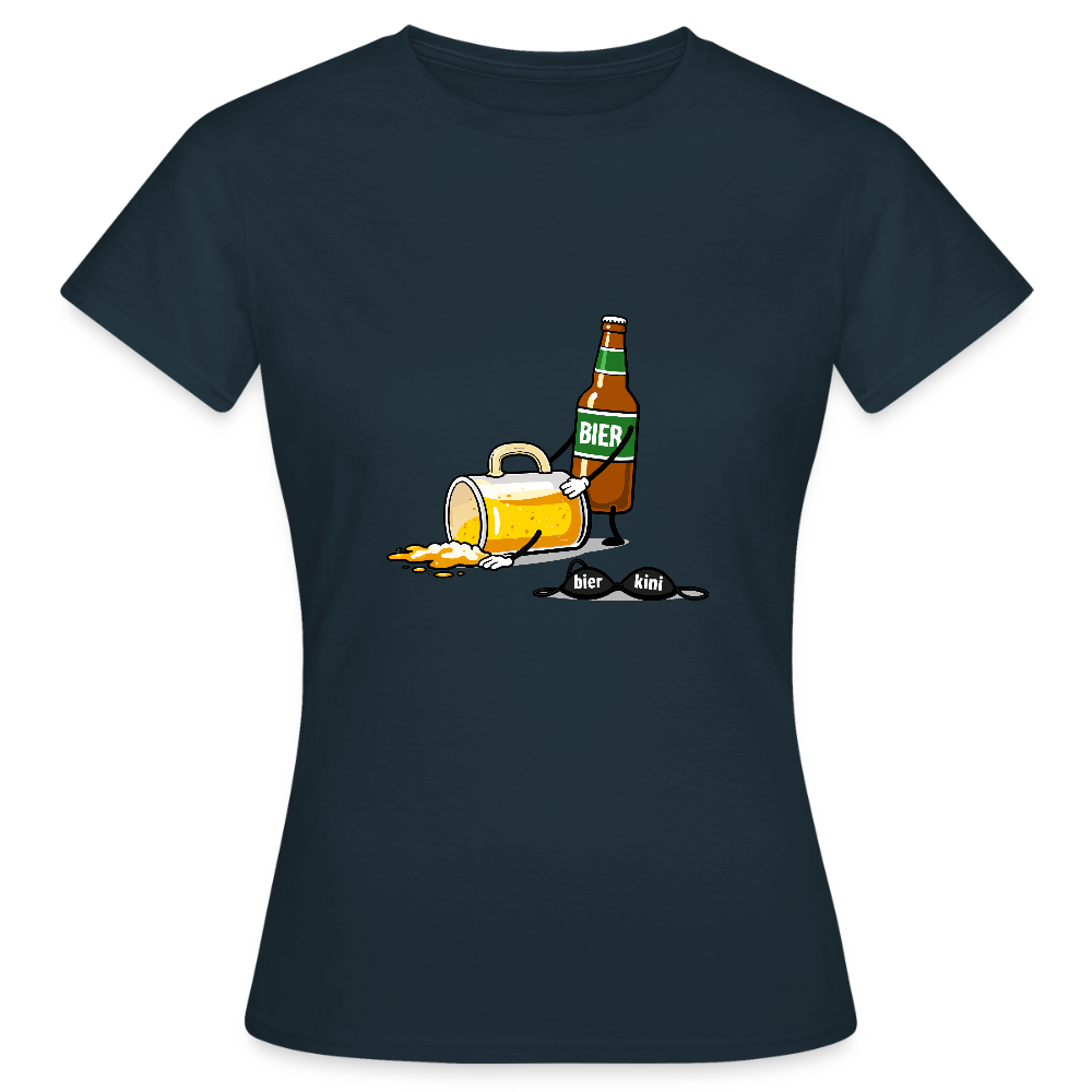 Bier & Bier - Frauen T-Shirt - Navy