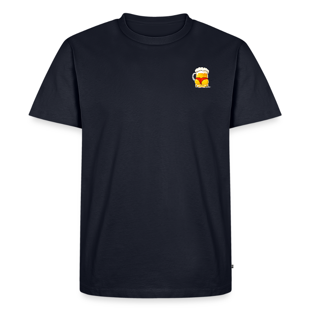 Bier-Ärschli - Männer Premium T-Shirt - Navy