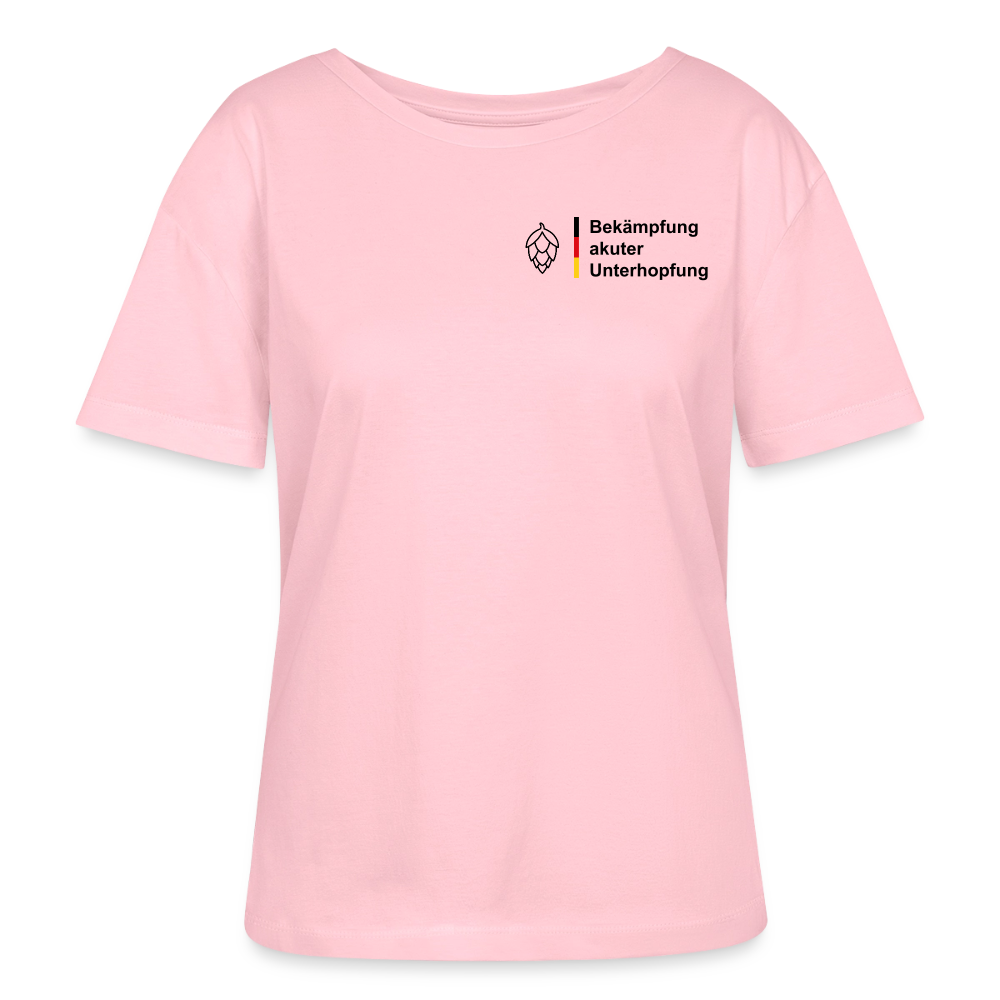 Frauen T-Shirt rundhals - Hellrosa