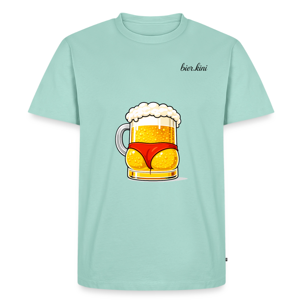 Bier Ärschli BIG - Männer Premium T-Shirt - Mint 