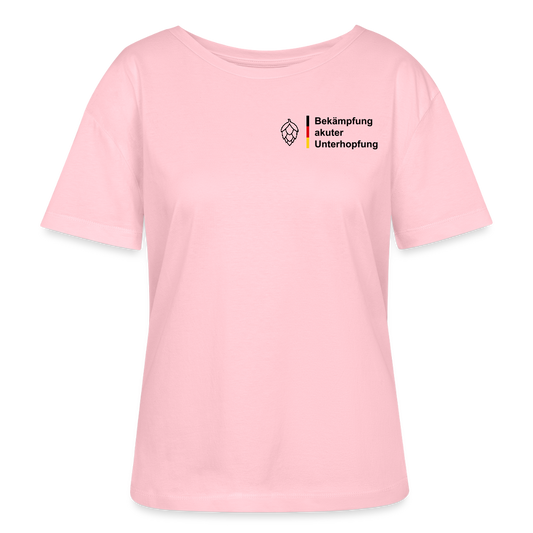 Frauen T-Shirt rundhals - Hellrosa