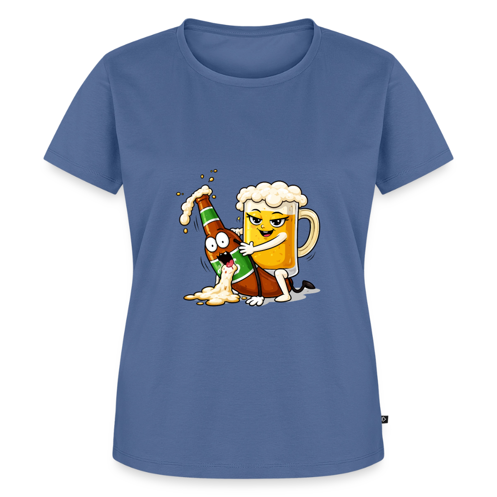 Frauen Premium T-Shirt - Taubenblau