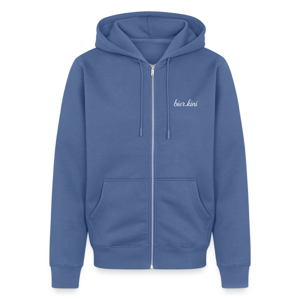 bier.kini Kapuzenjacke - Taubenblau