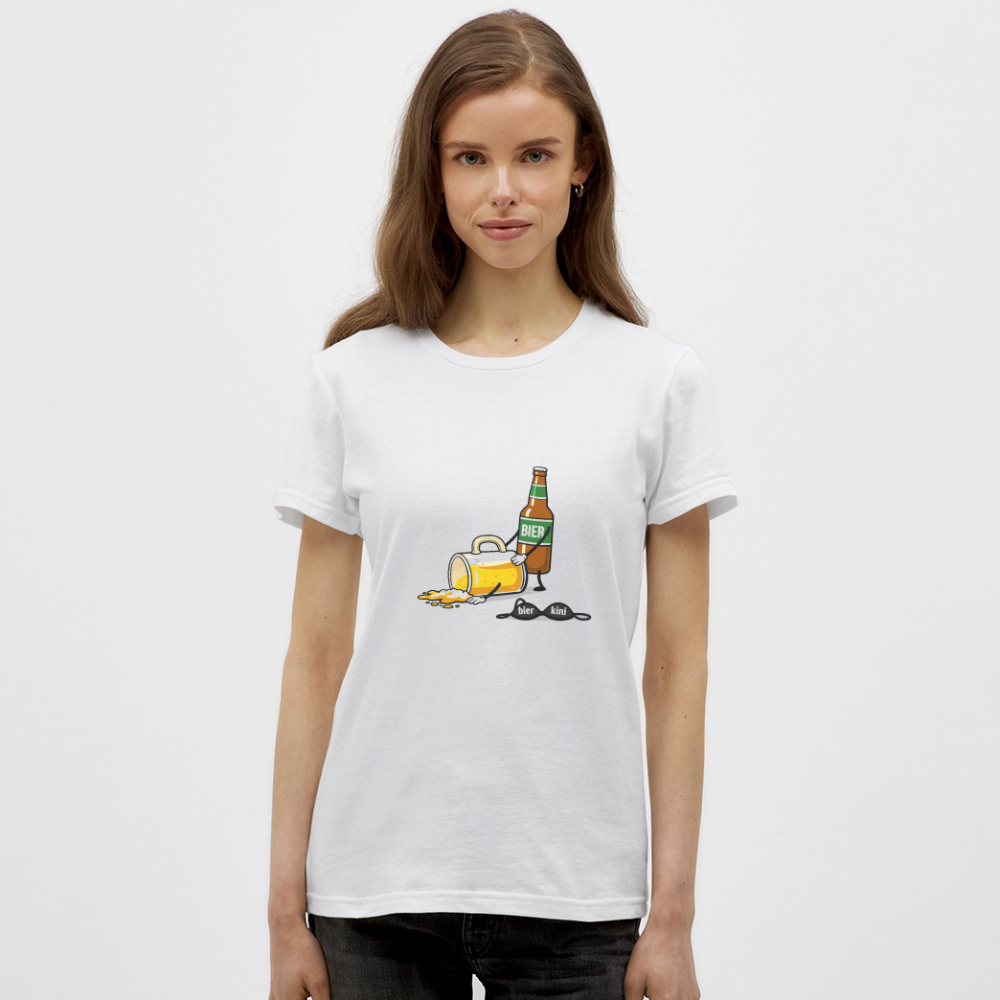 Bier & Bier - Frauen T-Shirt - Weiß