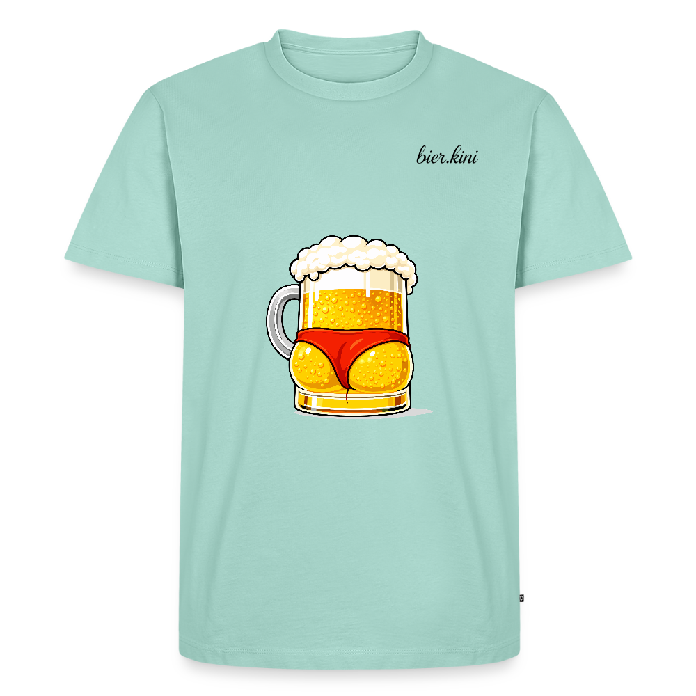 Bier Ärschli BIG - Männer Premium T-Shirt - Mint 