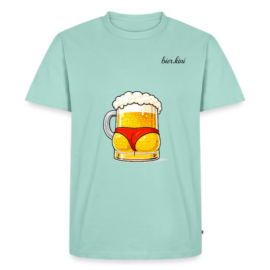 Bier Ärschli BIG - Männer Premium T-Shirt - Mint 