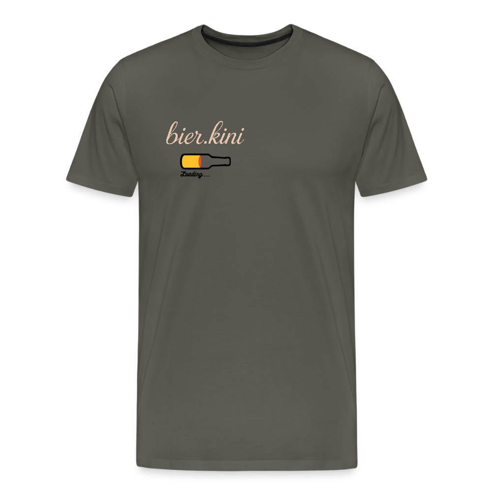 Männer Premium T-Shirt - Asphalt