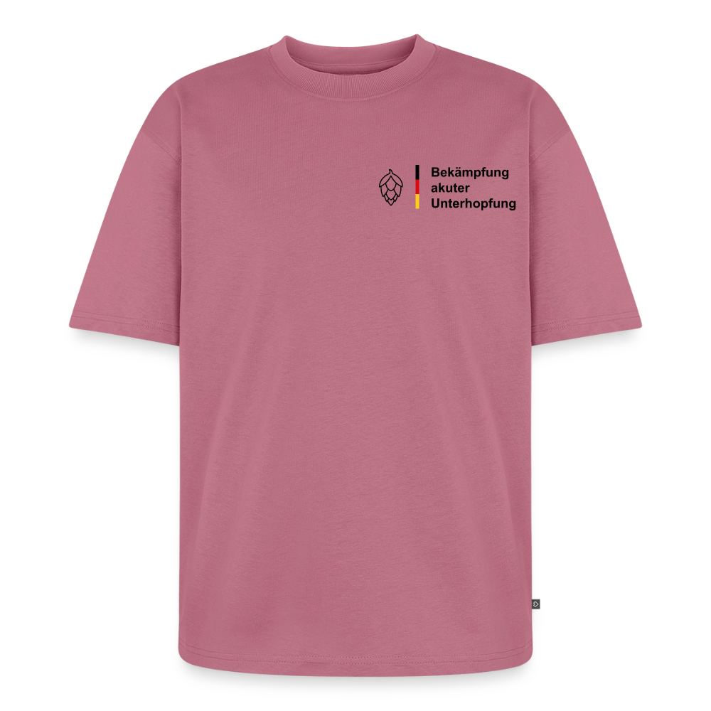 Unisex Oversized Bio T-Shirt - Mauve