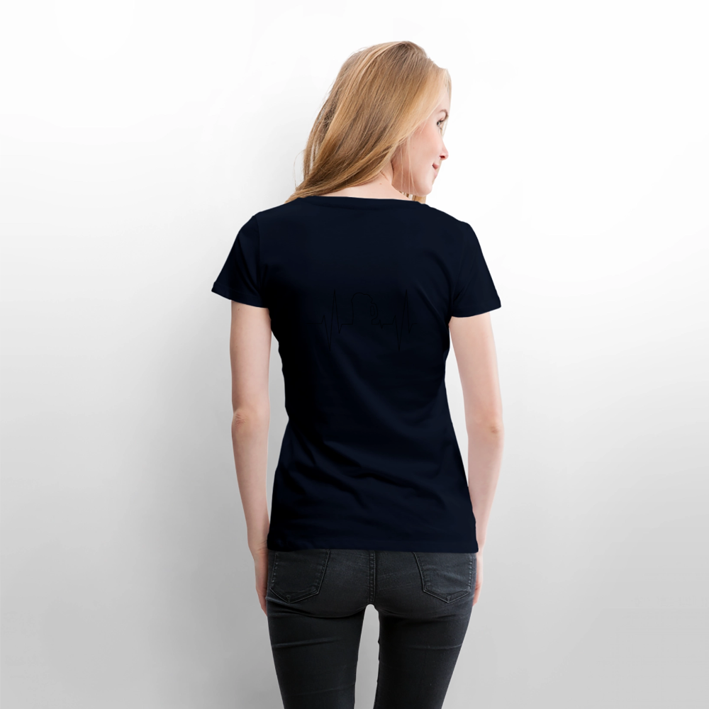 Frauen Premium T-Shirt - Navy