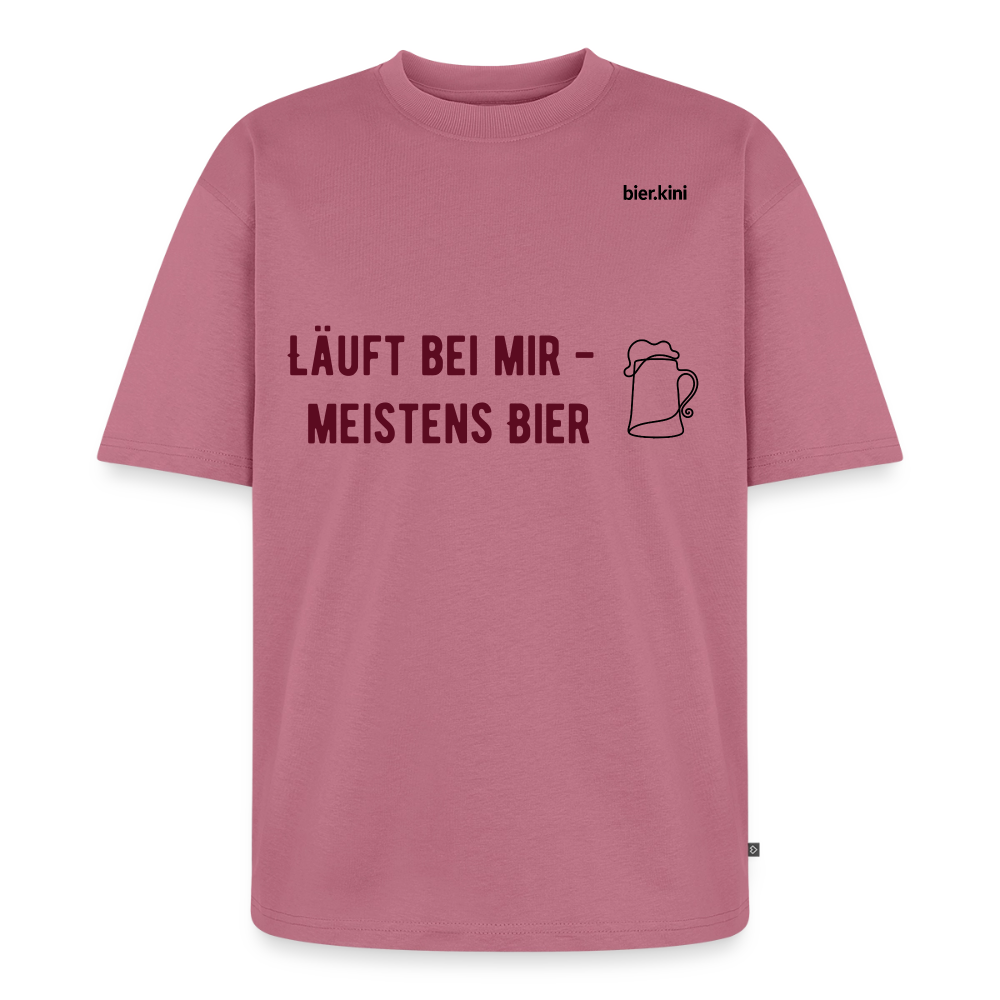 Unisex Oversized Bio T-Shirt - Mauve