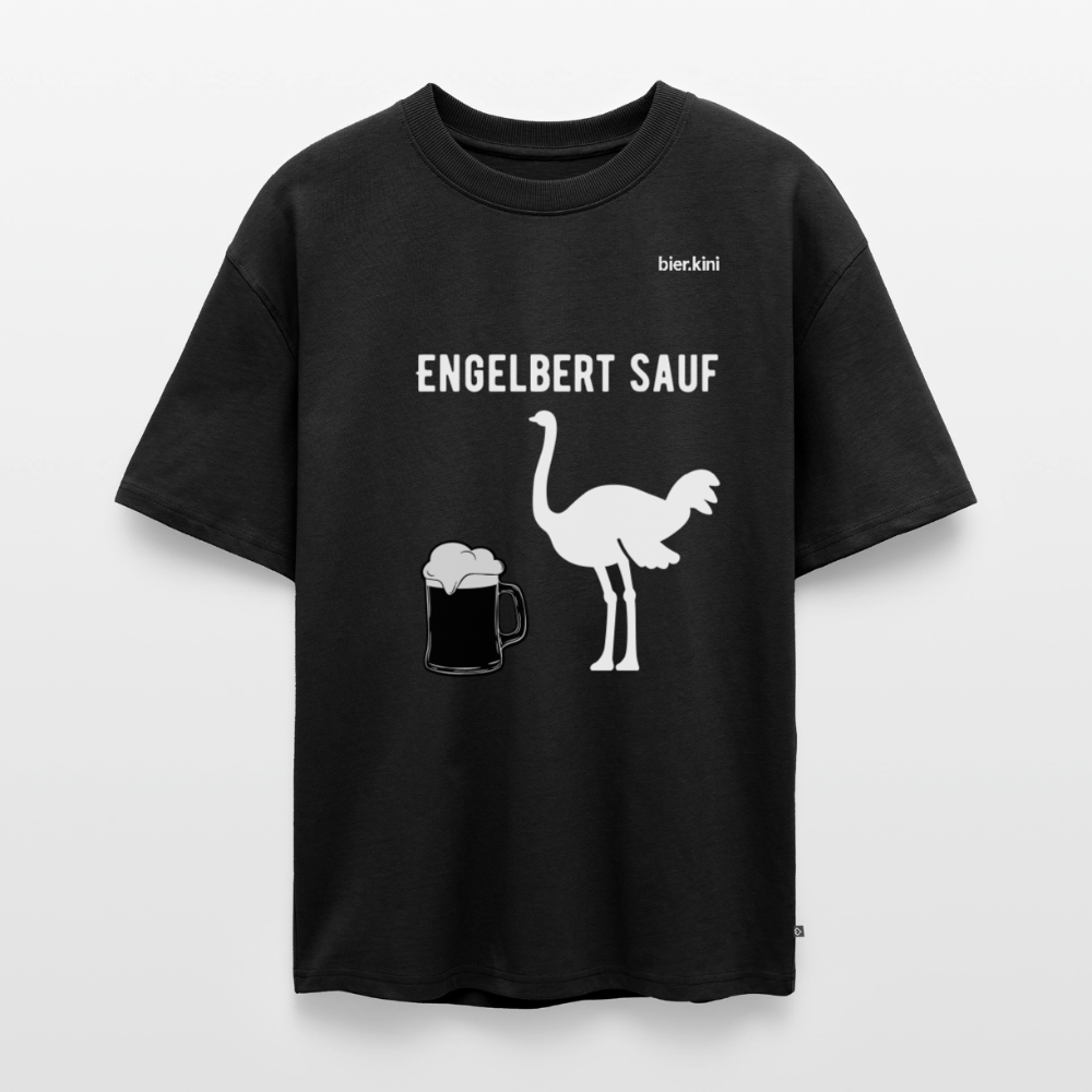 Oversized Bio T-Shirt - Schwarz
