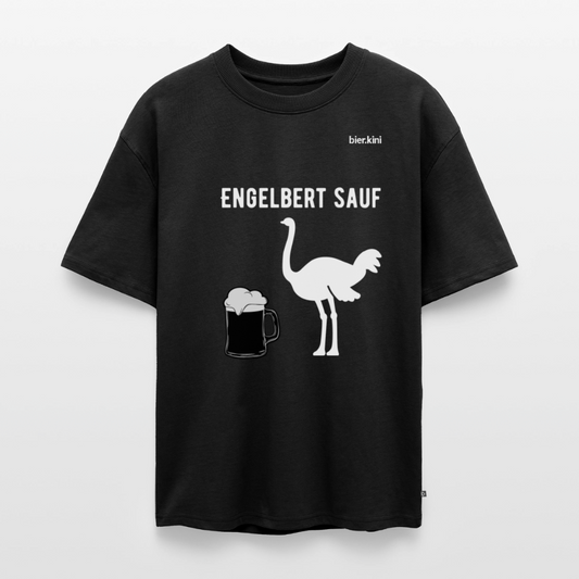 Oversized Bio T-Shirt - Schwarz