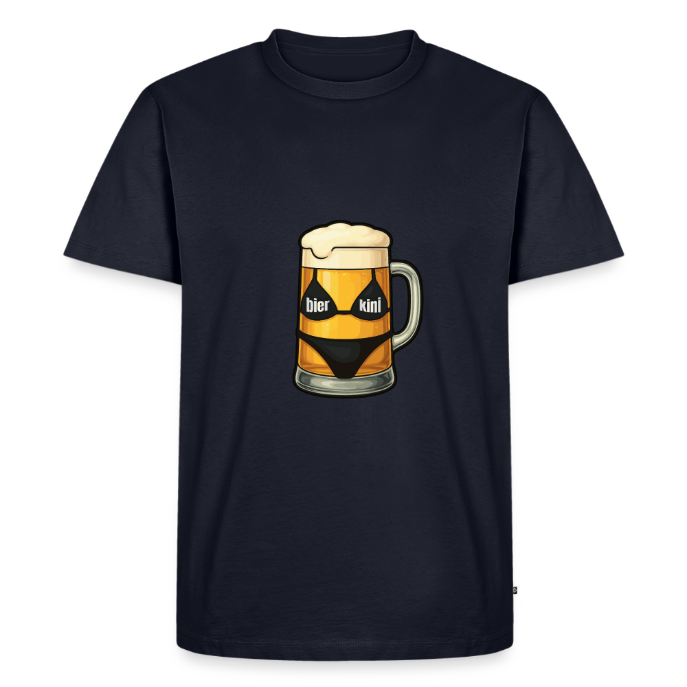 Männer Premium T-Shirt bier.kini - Navy