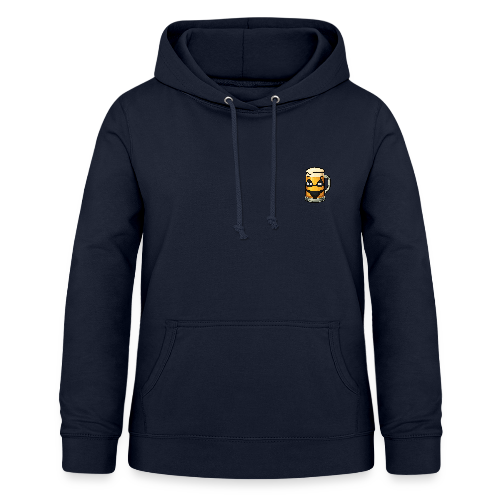 Bierglas - Frauen Hoodie - Navy