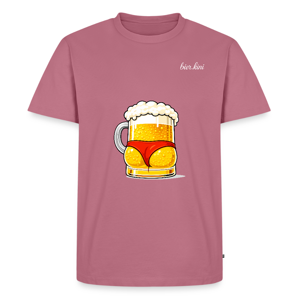 Bier-Arschli BIG - Männer Premium T-Shirt - Mauve